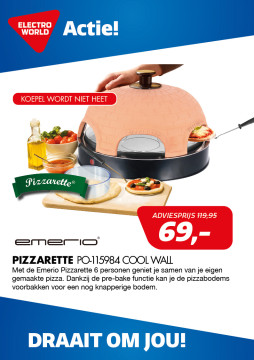 Emerio Pizzarette PO-115984 COOL WALL