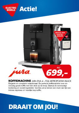 Jura koffiemachine JURA ENA 4 – Full Metropolitan Black