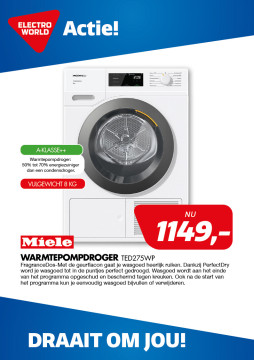 Miele Warmtepompdroger TED275WP