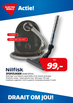 Nilfisk Stofzuiger MMB10P05A