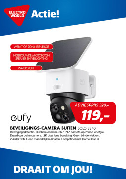 Eufy Beveiligings-camera Buiten Solo S340