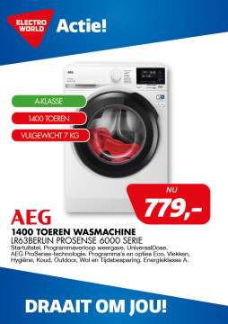 AEG wasmachine LR63BERLIN PROSENSE 6000 SERIE