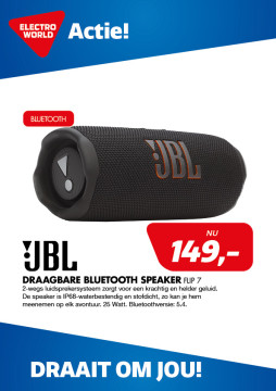 JBL draagbare bluetooth speaker Flip 7