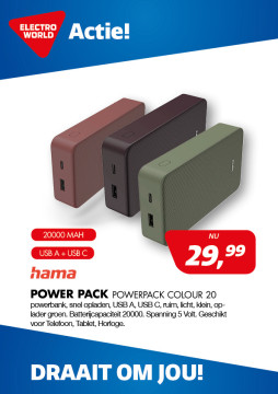 Hama Power Pack Powerpack colour 20