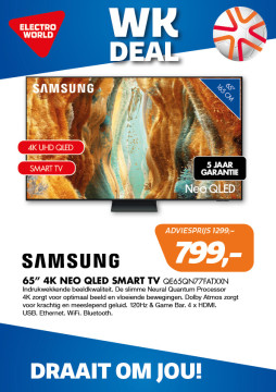 Samsung 65 inch 4K Neo QLED Smart TV QE65QN77FATXXN