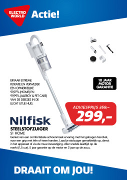 Nilfisk STEELSTOFZUIGER S1