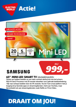 Samsung 65 inch Mini-led SMART TV UE65M82HAUXXN