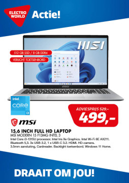 MSI Modern 15 F13MG INTEL 3