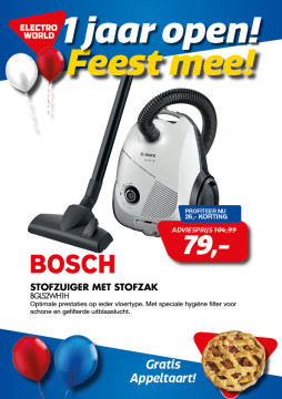 Bosch STOFZUIGER  79,-