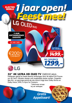 LG 55 4K Ultra HD OLED TV