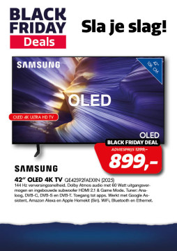 Samsung 42” OLED 4K TV  QE42S92FAEXX