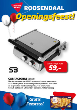 SB Contactgrill SB4930